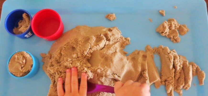 Що таке кінетичний пісок: Властивості, переваги та використання