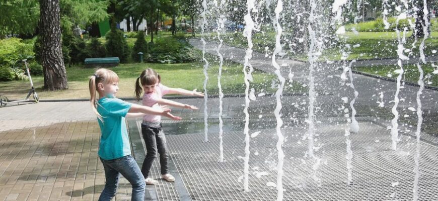 Сухий фонтан: що це таке та основні переваги сучасного дизайну