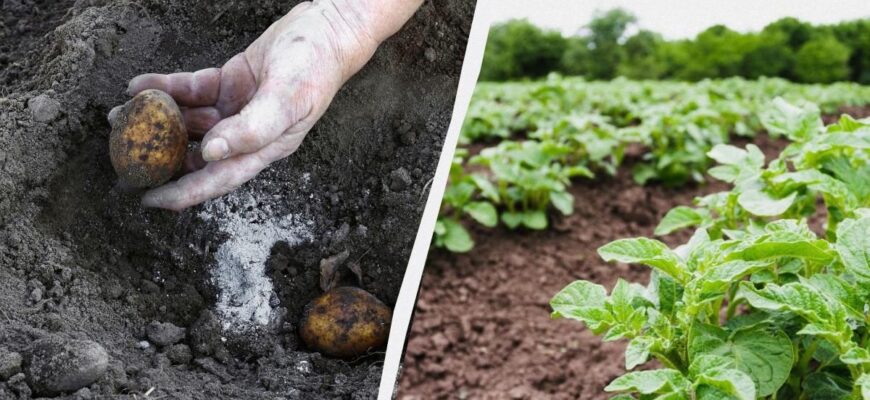 Можна чи не можна: посипання картоплі золою для покращення врожаю
