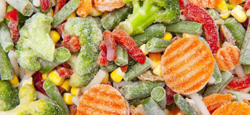 Чому заморожування шкідливе для овочів: втрати смаку та користі Чому заморожування шкідливе для овочів: втрати смаку та користі