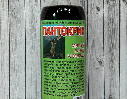 Що лікує настоянка пантів марала: корисні властивості та застосування