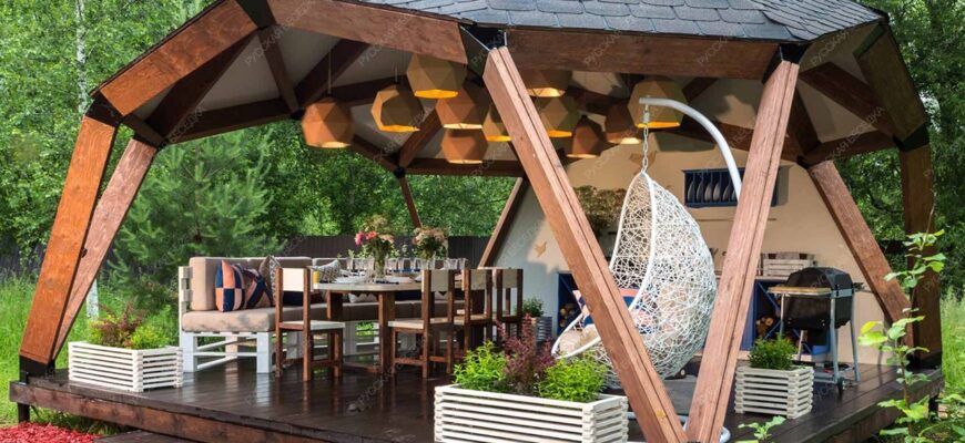 Назва літньої альтанки: що це таке і як її правильно вибрати?