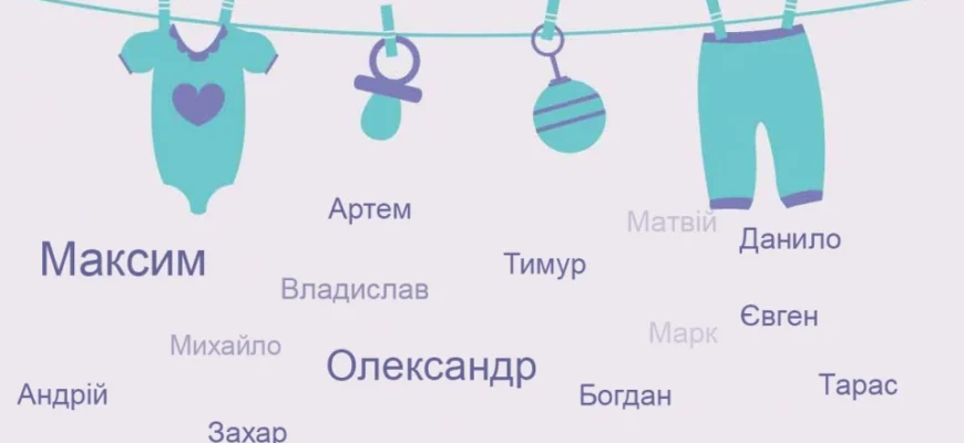 Як обрати ім’я для сина, народженого в березні 2024 року?