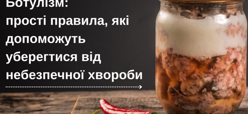 Ефективні методи обробки продуктів для запобігання ботулізму