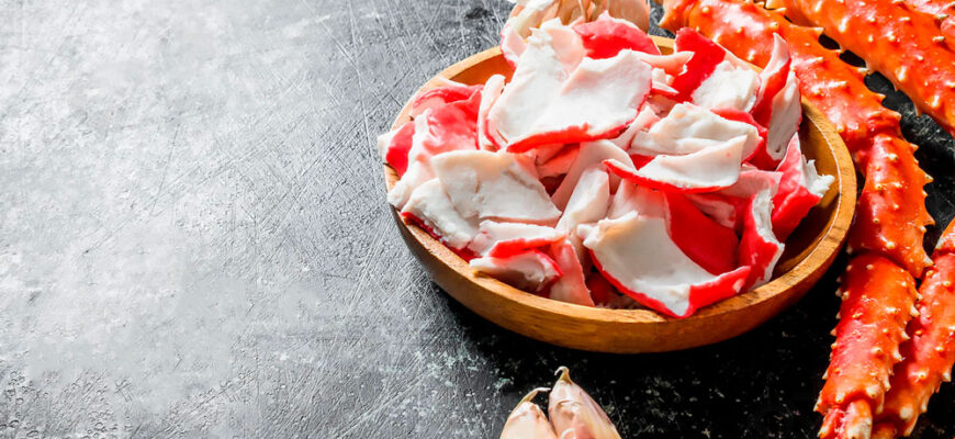 Що обрати: крабове м’ясо чи крабові палички? Порівняння користі
