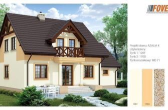 “Вибір кольору фасаду для будинку з шоколадним дахом: поради та ідеї”