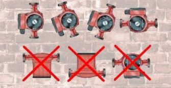 У якому становищі заборонено встановлювати циркуляційний насос: поради