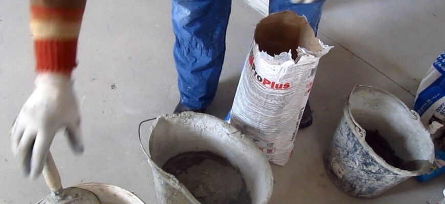 Чи можна самостійно приготувати клей для плитки: інструкція та поради