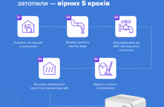 Що робити, якщо вас затопило: кроки для швидкого усунення проблеми