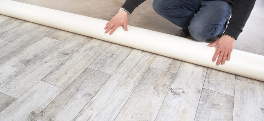 Як правильно і надійно притиснути лінолеум до підлоги своїми руками