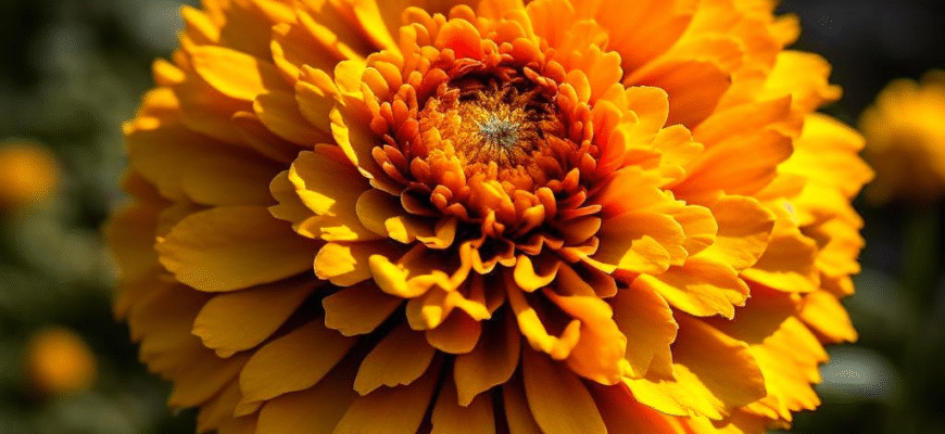 Чорнобривці: необхідний обсяг землі для оптимального зростання