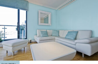 Значення блакитного кольору в інтер’єрі: вплив та ідеї дизайну