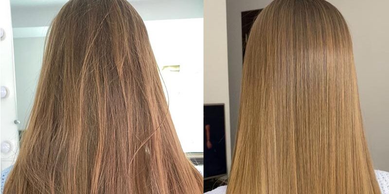 Чи допустимо фарбувати волосся після процедури кератинового випрямлення?