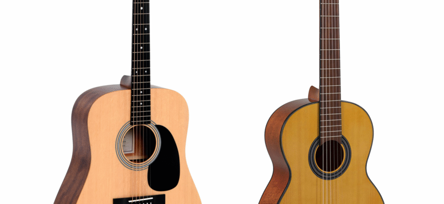 Чим відрізняється акустична гітара від класичної: детальний огляд Чим відрізняється акустична гітара від класичної: детальний огляд