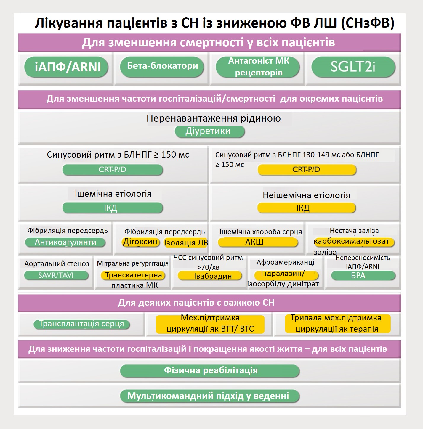 Рекомендації Серцева недостатність ESC, 2021: що нового ...