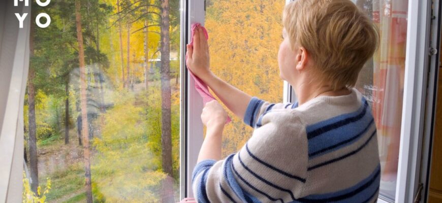 Ефективні методи очистки скла від слідів скотчу: поради та засоби