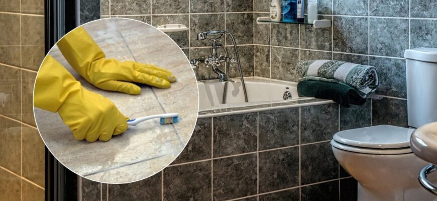 Ефективні засоби для чищення плитки у ванній: кращі поради