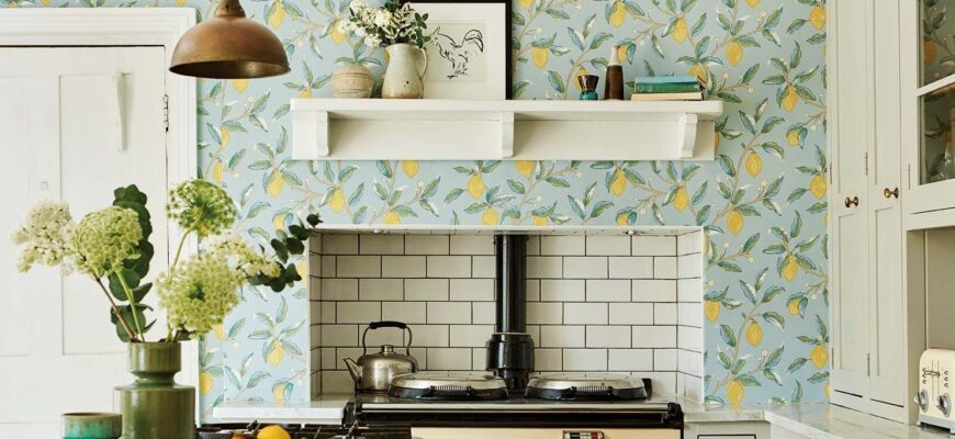 Ідеї та поради: як обрати матеріали для обклеювання стін на кухні