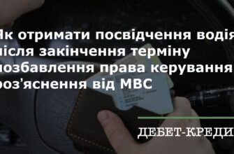 Коли повертають права після порушення за статтею 130: терміни та умови