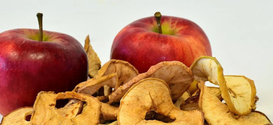 Користь сушених яблук: вітаміни, волокна та здоров’я в кожному шматочку