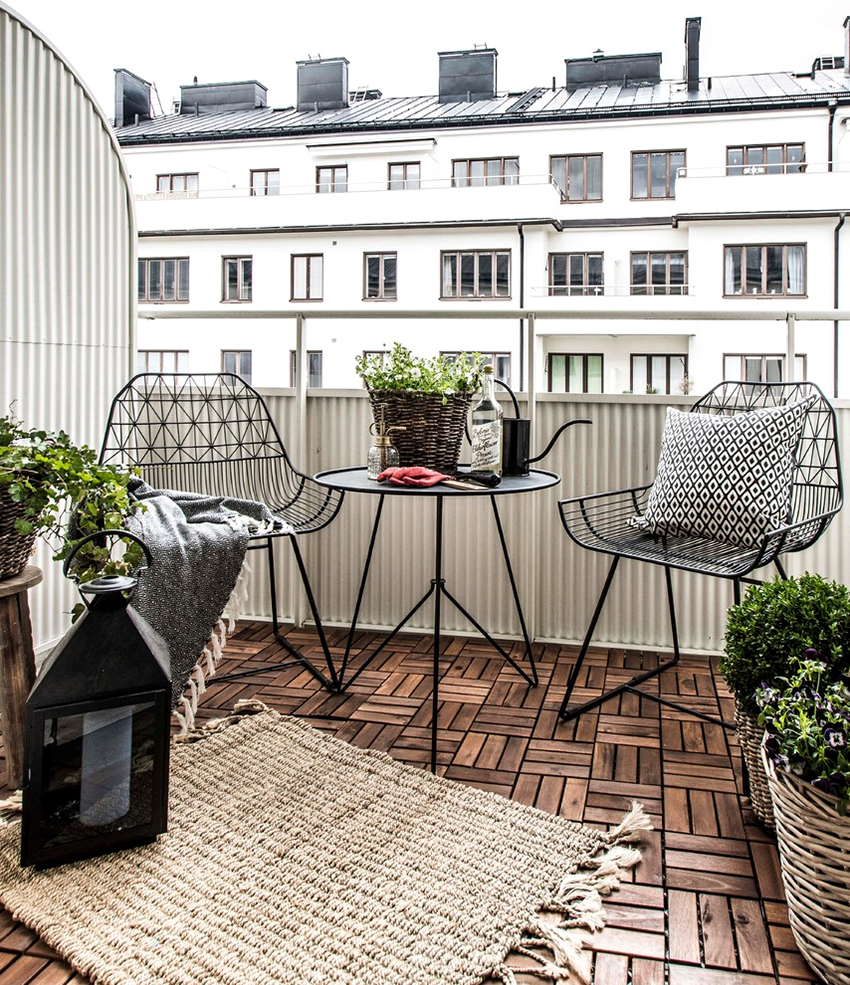 Цікаві ідеї для облаштування лоджій та балконів - Simya