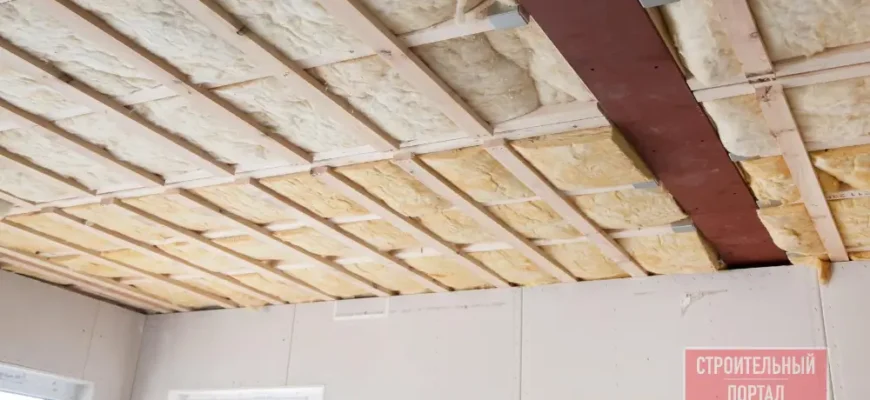 Кращі матеріали для утеплення стелі приватного будинку: обираємо разом
