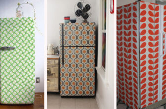 Креативні ідеї обклеювання холодильника: стильні та практичні рішення