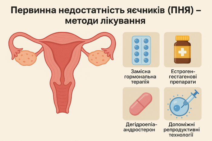 Первинна недостатність яєчників