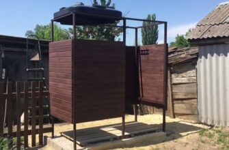 Обшивка літнього душу: найкращі матеріали та рішення для вашого комфорту