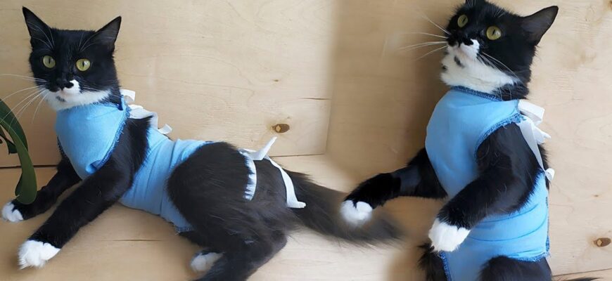 Попона для кішки після стерилізації: комфорт та захист улюбленця