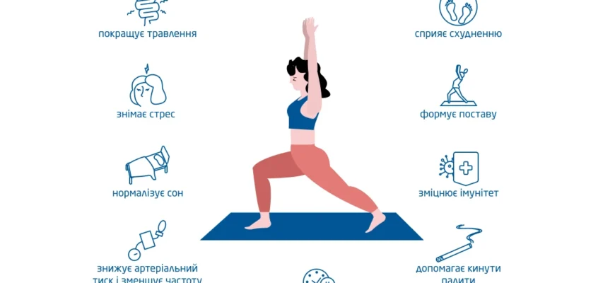 Практика йоги: основні переваги для здоров’я тіла та розуму