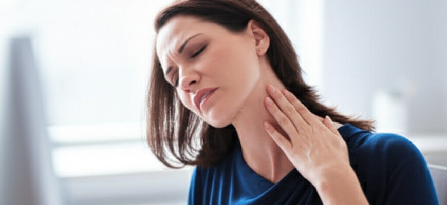 Причини та лікування болю в шиї спереду: поради від експертів