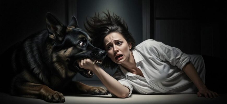 Що означає сон, в якому собака кусає за ногу: тлумачення та значення