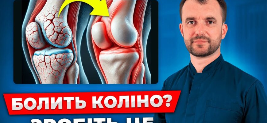 Що робити, коли болять коліна: ефективні поради та лікування