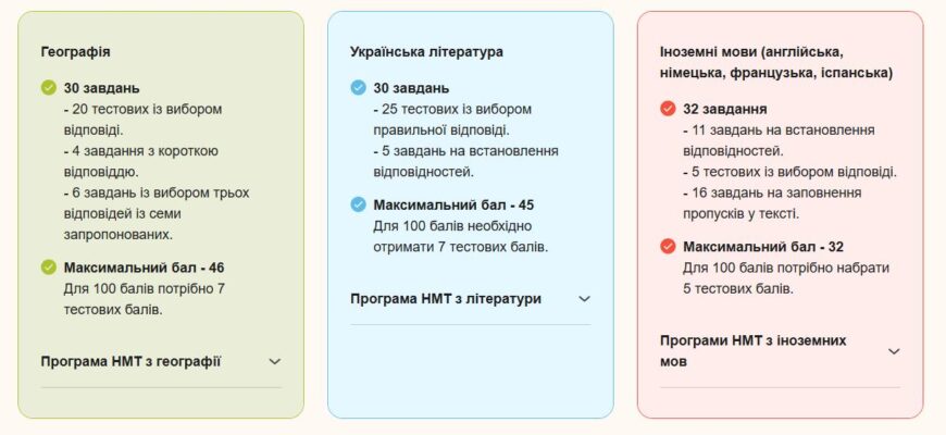 Що взяти з собою на НМТ: обов’язкові речі для успішного тесту