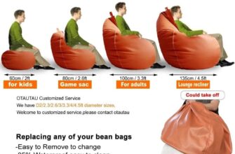 Скільки наповнювача потрібно для крісла-мішка: поради та розрахунки