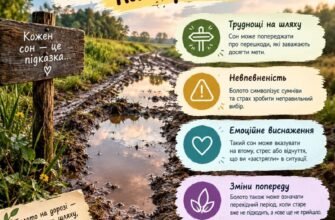 Тлумачення сновидінь: До чого сниться болото на дорозі та його знаки
