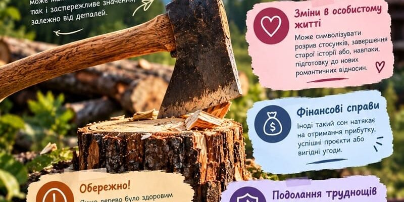 До чого сниться зрізати дерево: тлумачення сновидіння та його значення