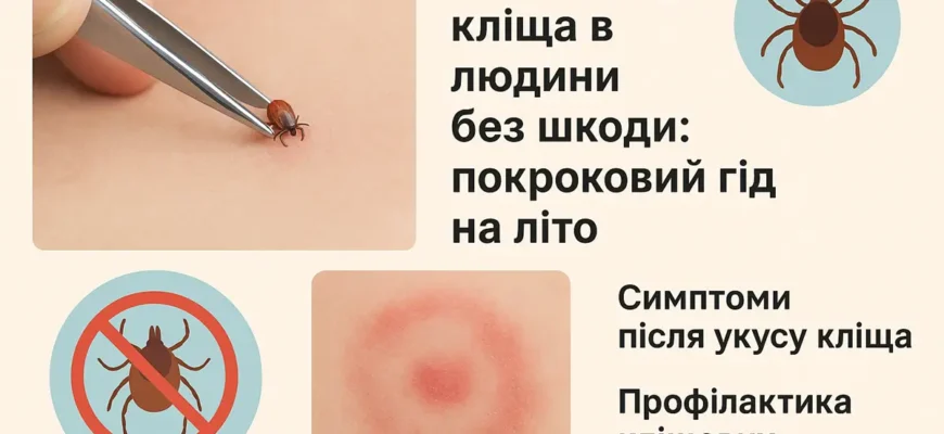 Симптоми після укусу кліща: на що звернути увагу для захисту здоров’я Симптоми після укусу кліща: на що звернути увагу для захисту здоров’я
