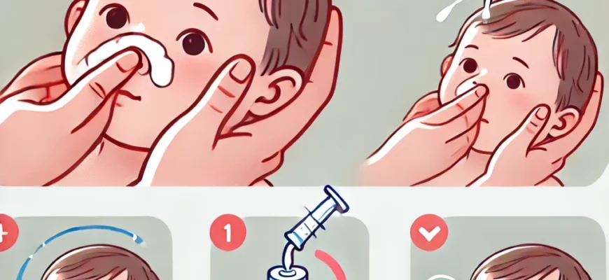 Як ефективно та безпечно промивати ніс немовляті: детальні рекомендації