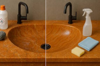 Як ефективно відмити раковину з штучного каменю: перевірені методи