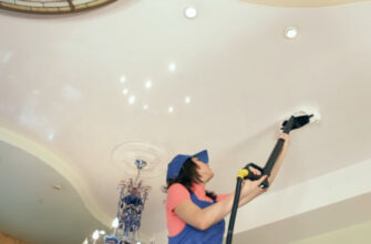 Як правильно та ефективно мити натяжну стелю: поради і засоби