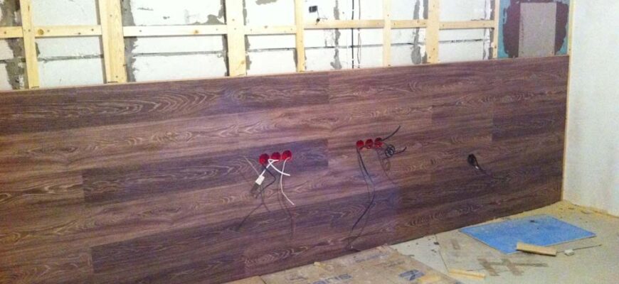 Як правильно та надійно приклеїти ламінат на стіну: поради та рекомендації