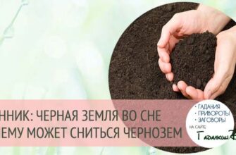 До чого сниться чорна земля: значення сновидіння та його тлумачення