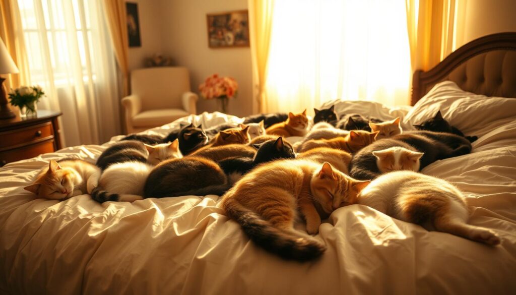 До чого сняться багато котів: значення сновидіння