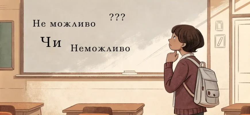 Не можливо разом чи окремо: як правильно писати українською мовою