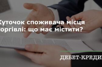 Що має містити куточок споживача у 2025 році: ключові елементи та вимоги