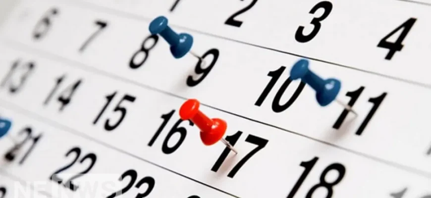 Скільки днів у жовтні: точна кількість днів у місяці жовтень