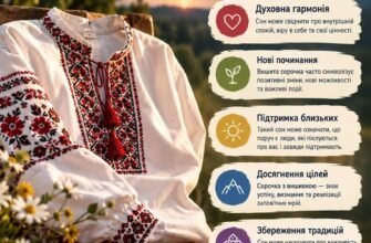 Що означає сон про вишиту сорочку: символіка та тлумачення сновидінь