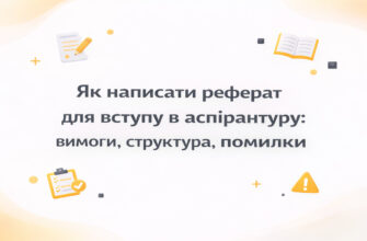 Як правильно оформити курсову роботу: структура та поради для студентів